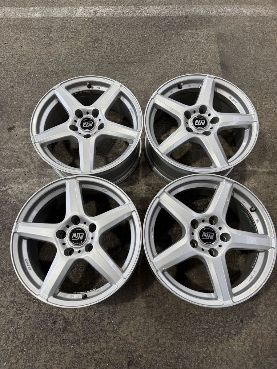 ＯＺ　１７インチ　７、５Ｊ＋３４　１２０/５穴　美品！４本セット！ドレスアップにいかがでしょうか？ＢＭＷ等　