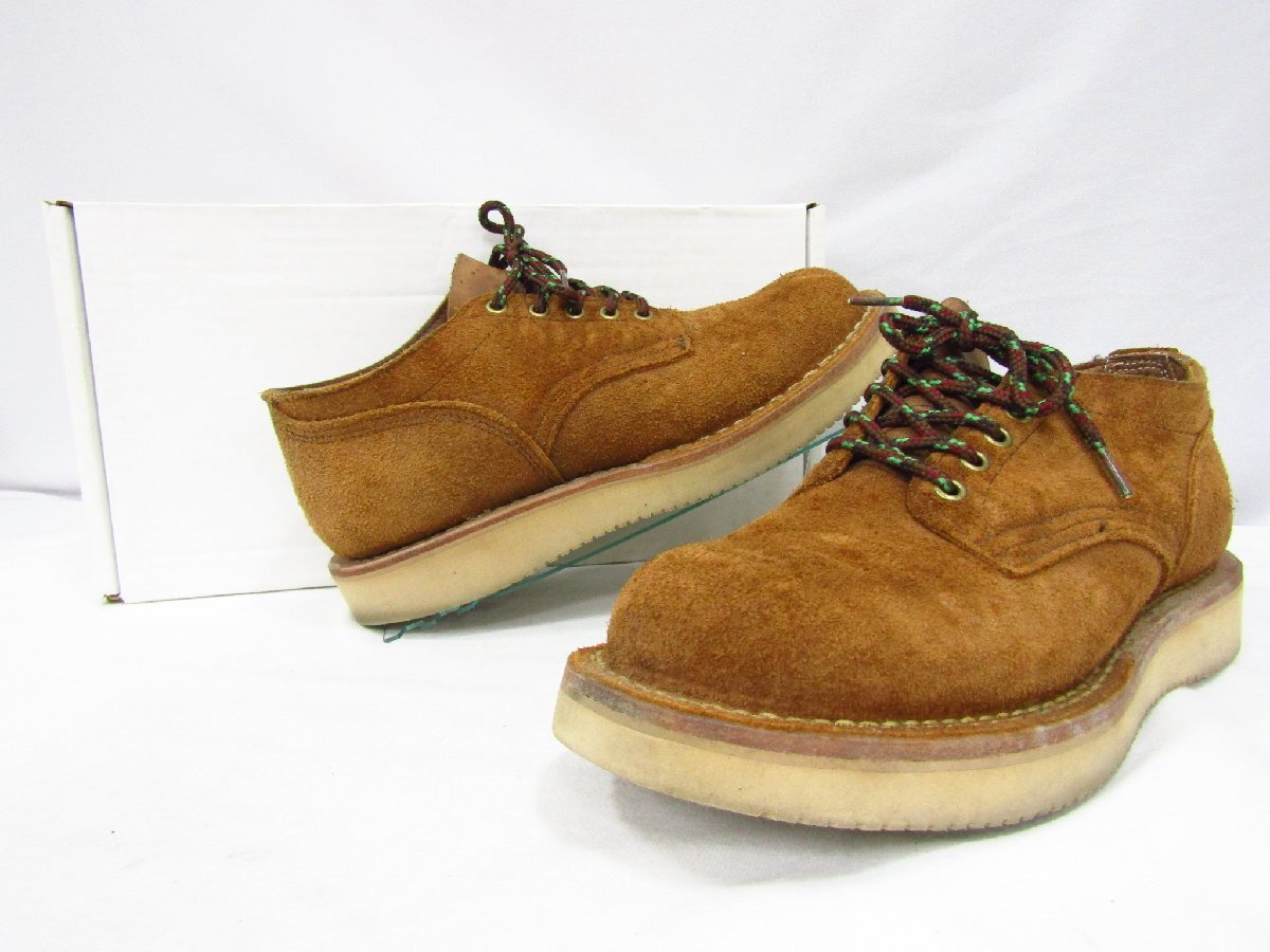 HATHORN ハソーン OXFORD SHOES オックスフォード ブーツ 9E 27cm ブラウン 茶色 ネペンテス別注 メンズシューズ 未使用品★131138