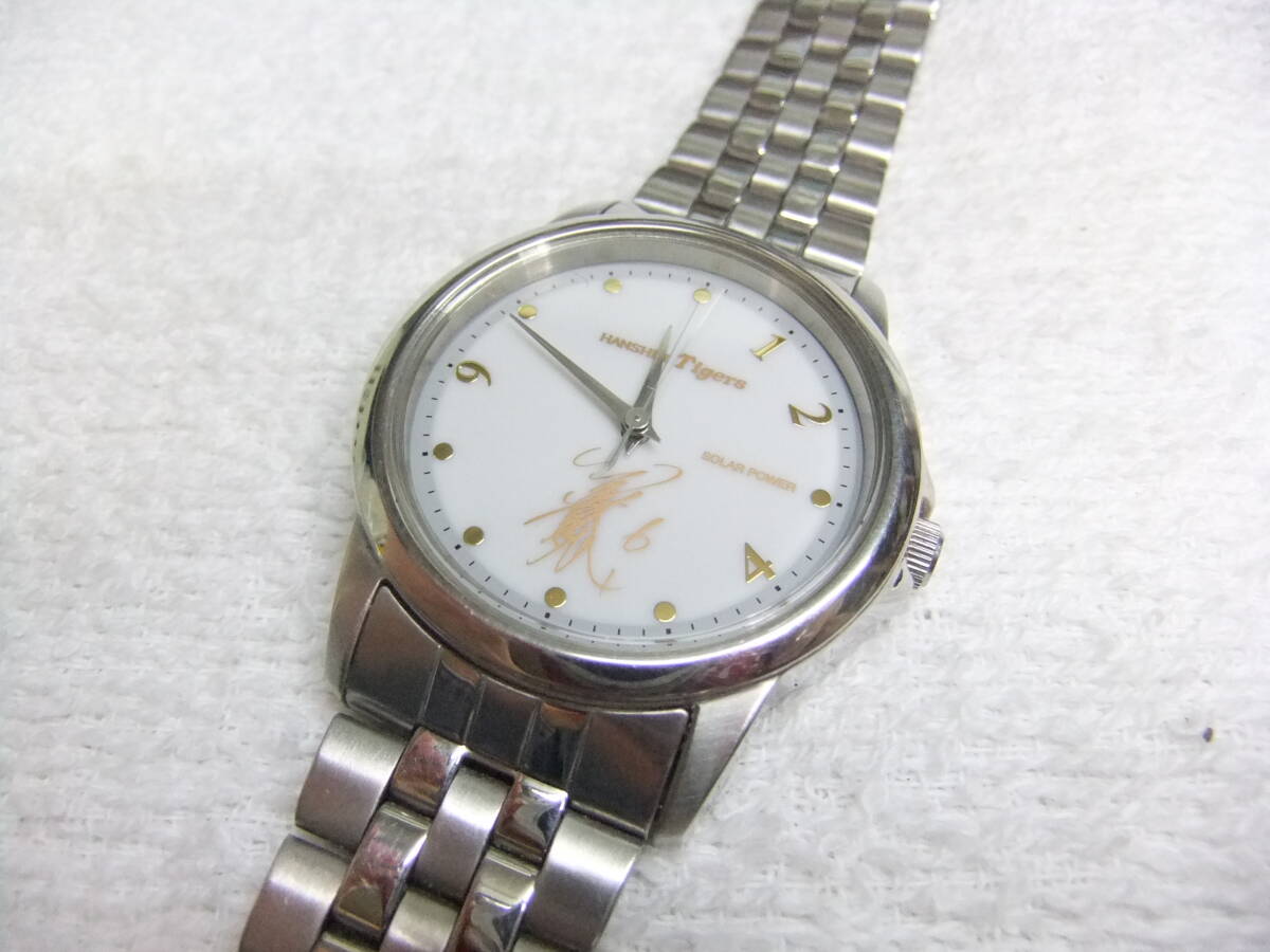 て31O 稼働 CITIZEN シチズン E031-R003623 SOLAR POWER ソーラー 腕時計 金本知憲 1492連続試合全イニング出場記念達成記念 送料185円