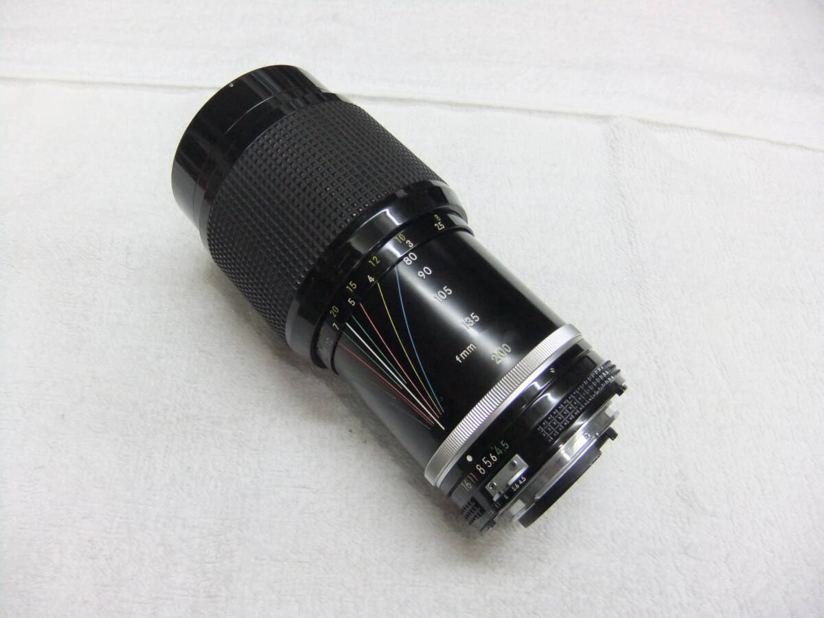 ひ92I ニコン Nikon ZOOM-NIKKOR Ai 80-200mm F4.5 レンズ MF わけあり