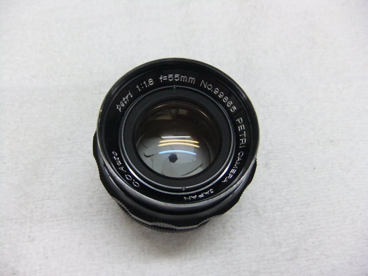 ひ18I PETRI C.C.Auto petri 55mm F1.8 ペトリ レンズ MF わけあり