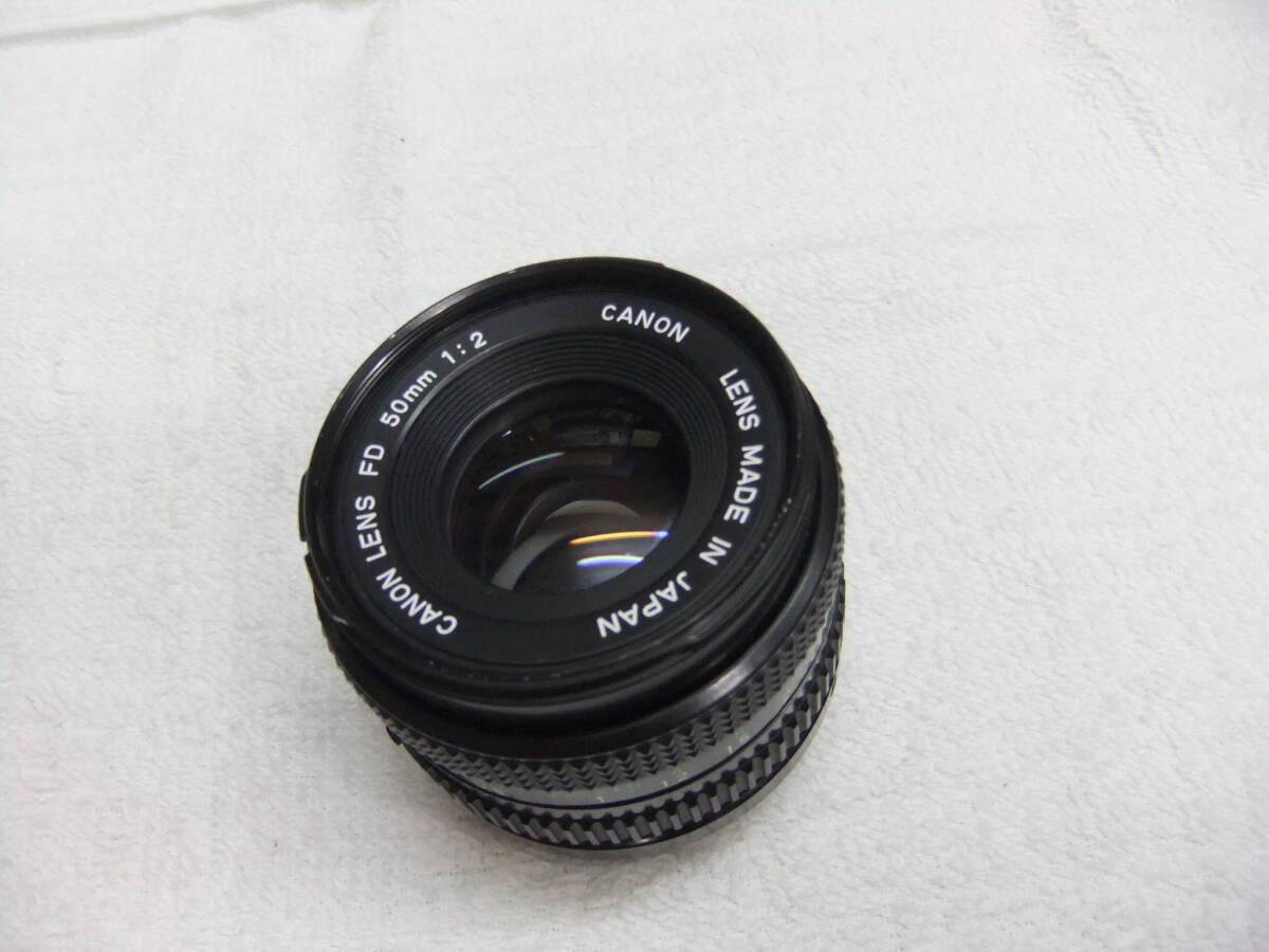 ひ81X CANON キヤノン NEW FD 50ｍｍ F2 レンズ MF わけあり