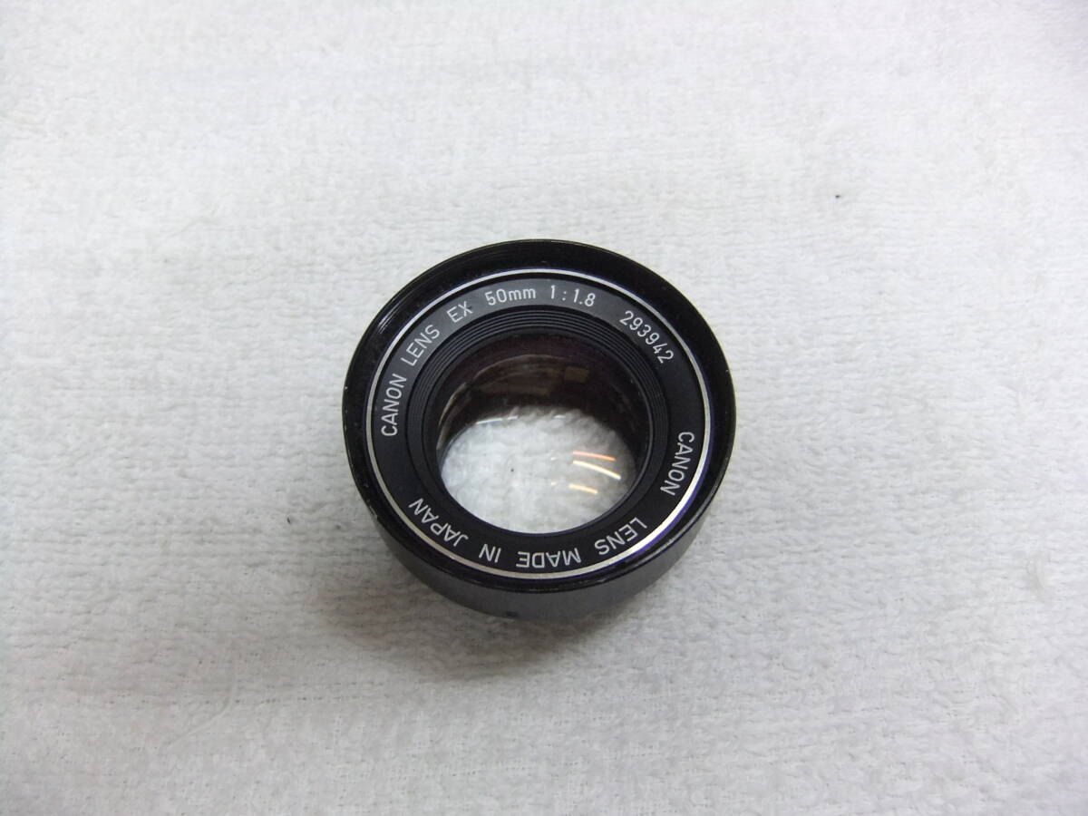 ひ01R CANON キヤノン EX 50ｍｍ F1.8 レンズ MF わけあり 送料600円
