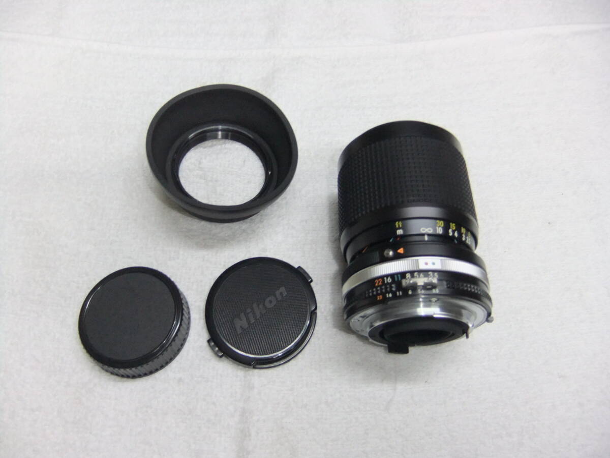 へ95H ニコン Nikon ZOOM-NIKKOR Ais 35-105mm F3.5-4.5 レンズ MF フード付 わけあり