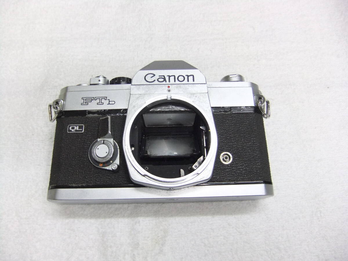 ふ43H 1971年発売 CANON キヤノン FTb ボディ シャッターおります 動作未確認