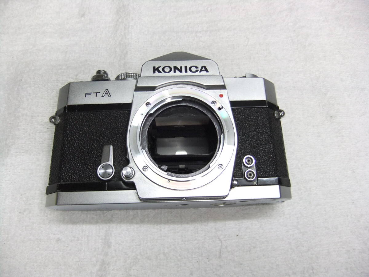 ふ87Z 1970年発売 コニカ Konica FTA ボディ シャッターおります 動作未確認