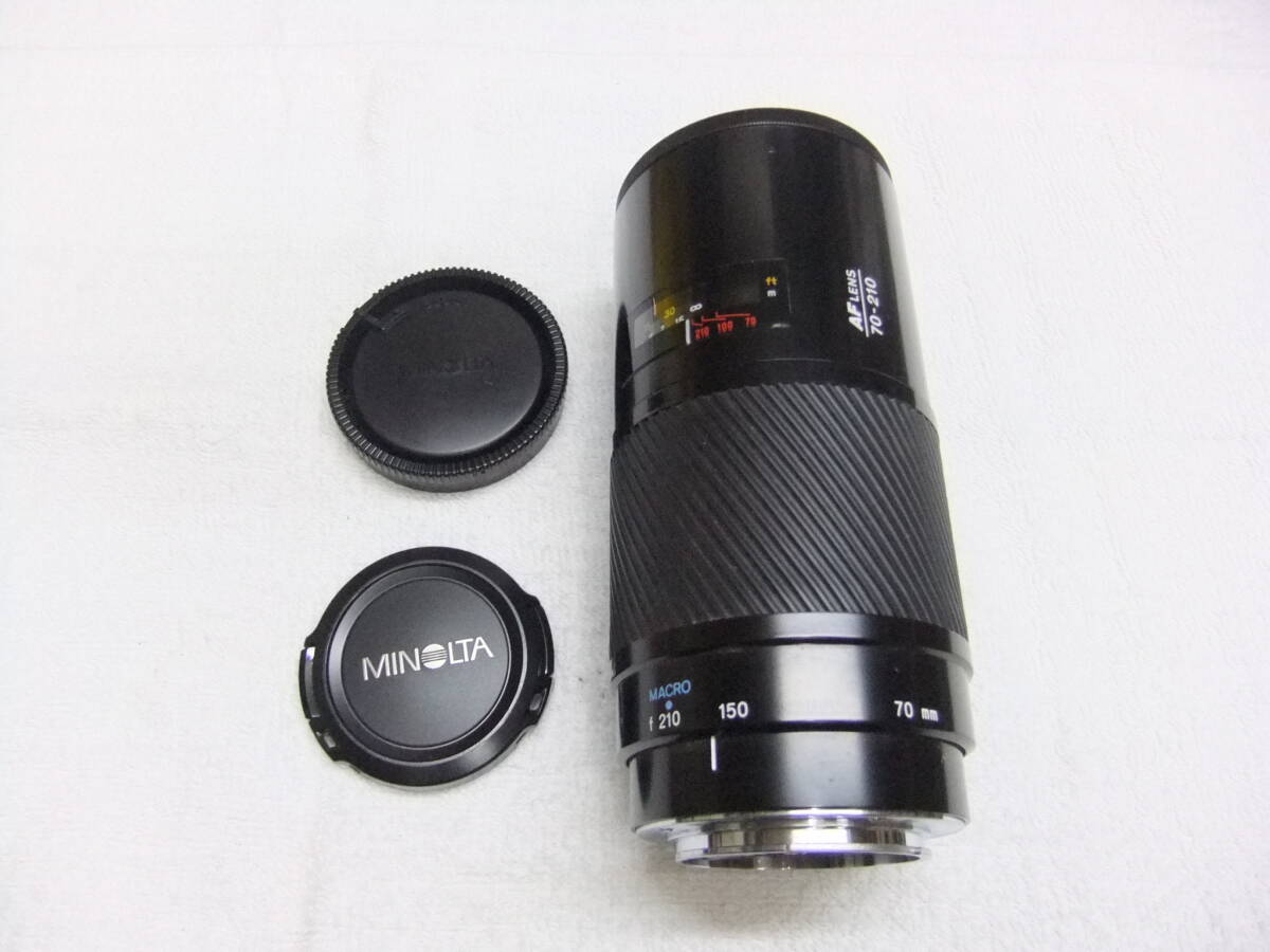 ふ79R 希少 レア ミノルタ Minolta Maxxum AF Zoom 70-210mm F4 Aマウント AF確認済 わけあり 海外モデル
