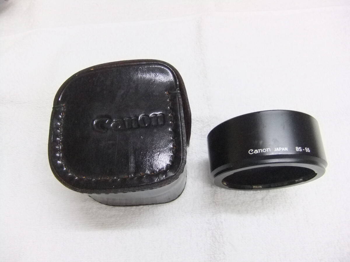 純正 キヤノン Canon BS-55 フード ケース付 送料290円