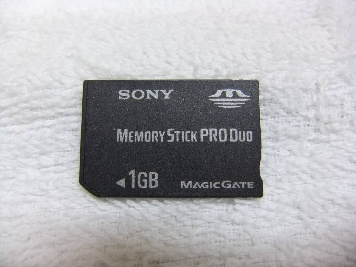 SONY ソニー 純正 Memory Stick PRO Duo 1GB MSX-M1GST メモリースティック プロ デュオ メモリーカード 日本製 MADE IN JAPAN 送料85円