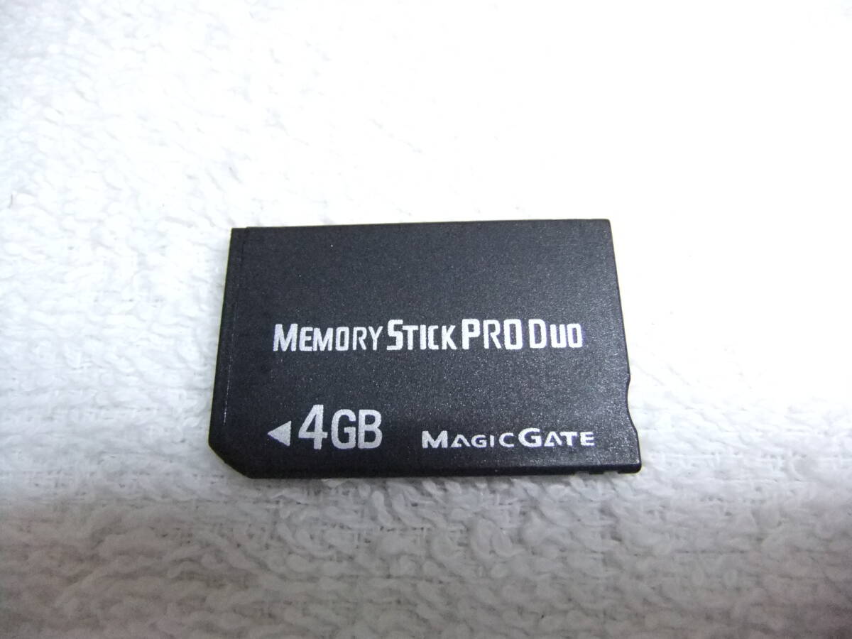 Memory Stick PRO Duo 4GB MSX-M4GN メモリースティック プロ デュオ メモリーカード 日本製 MADE IN JAPAN 送料85円
