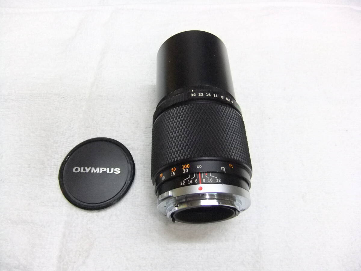 ほ82Q オリンパス OLYMPUS OM-SYSTEM E.ZUIKO AUTO-T 200ｍｍ F4 MF わけあり