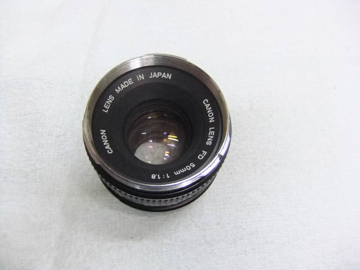 ほ68C CANON キヤノン FD 50ｍｍ F1.8 レンズ MF わけあり