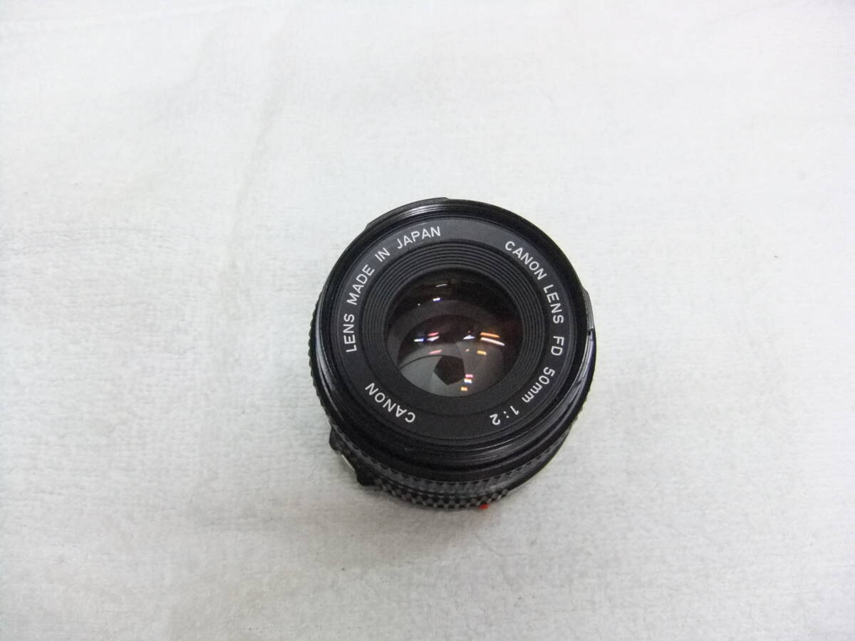 ほ73H CANON キヤノン NEW FD 50ｍｍ F2 レンズ MF わけあり