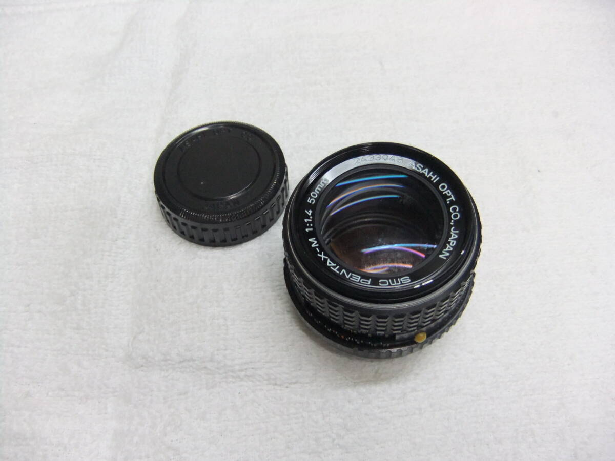 ほ55P ペンタックス PENTAX-M 50mm F1.4 Kマウント レンズ MF わけあり