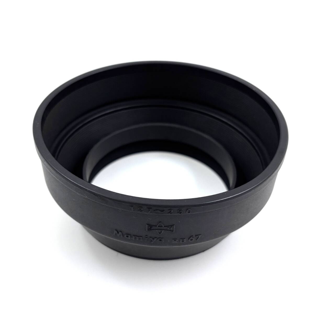 【マミヤ】MAMIYA RB67用 フード 127-250mm ＋ ステップアップリング付 中判アクセサリー #S613C