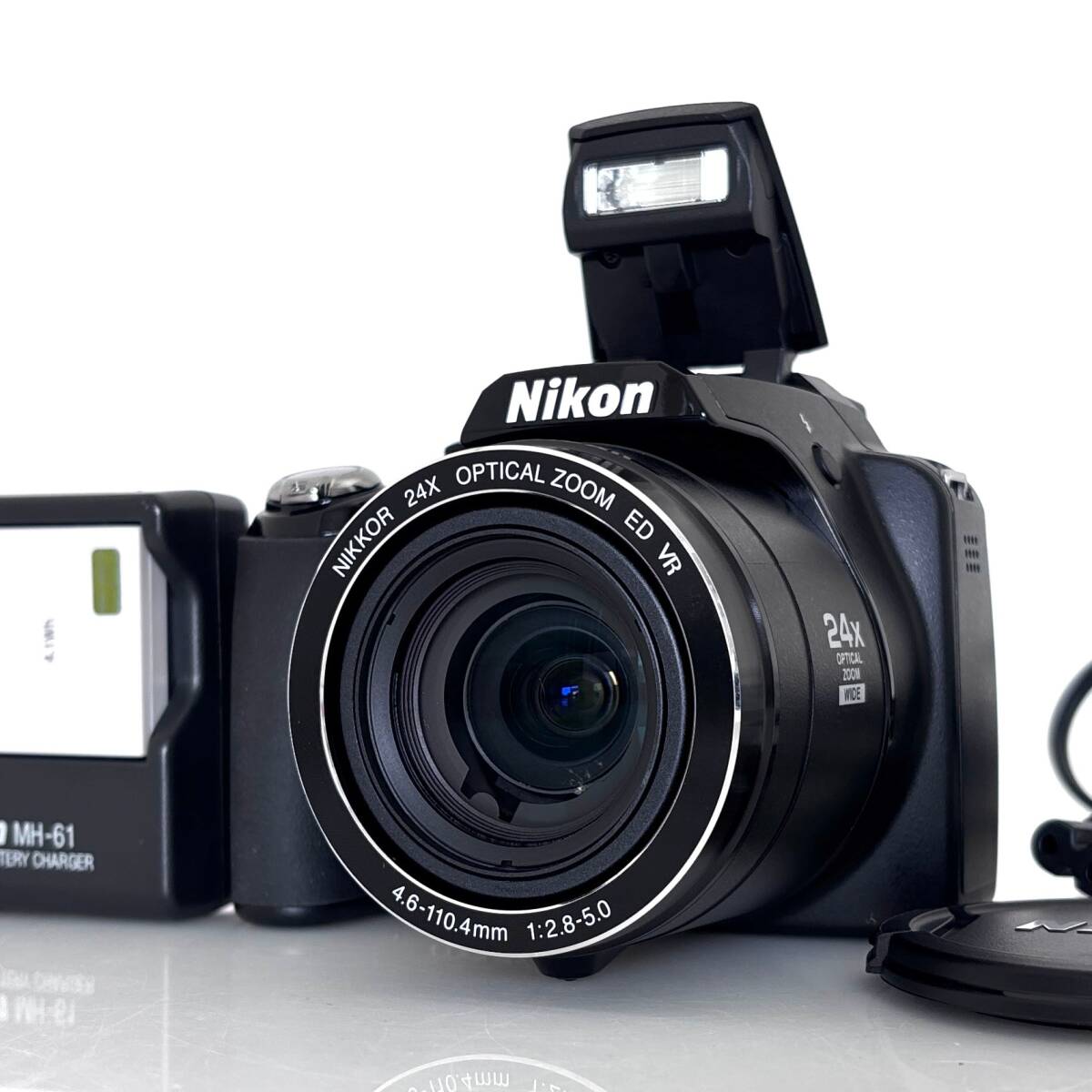 【ニコン】Nikon COOLPIX P90 高倍率ズーム コンパクトデジタル ＋ 充電器、バッテリー付き #S305