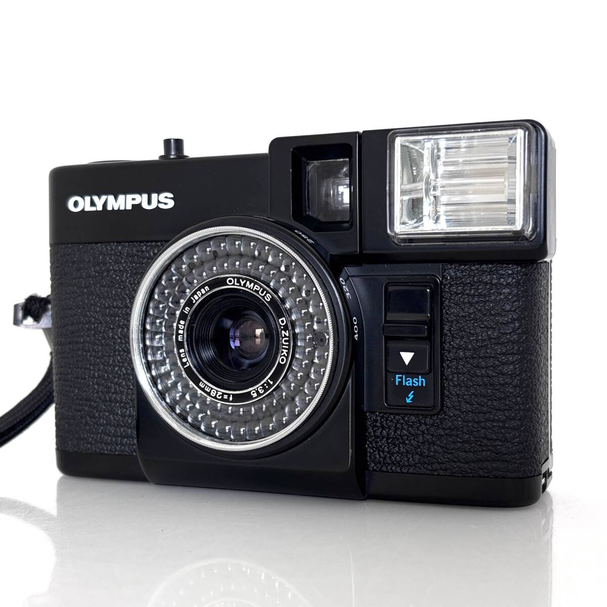 お値引き価格フラッシュなど不可の為【オリンパス】OLYMPUS PEN EF ブラック ハーフサイズカメラ #S878