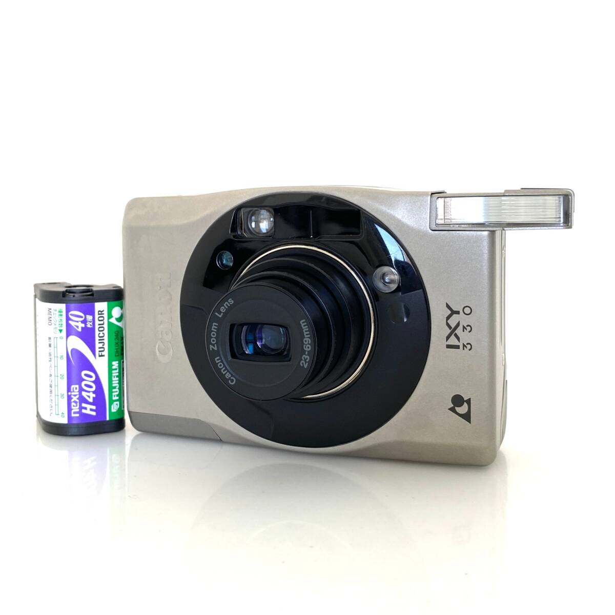 1円スタート【キヤノン】Canon IXY 330 ゴールド APSフィルム付き コンパクトカメラ #S661