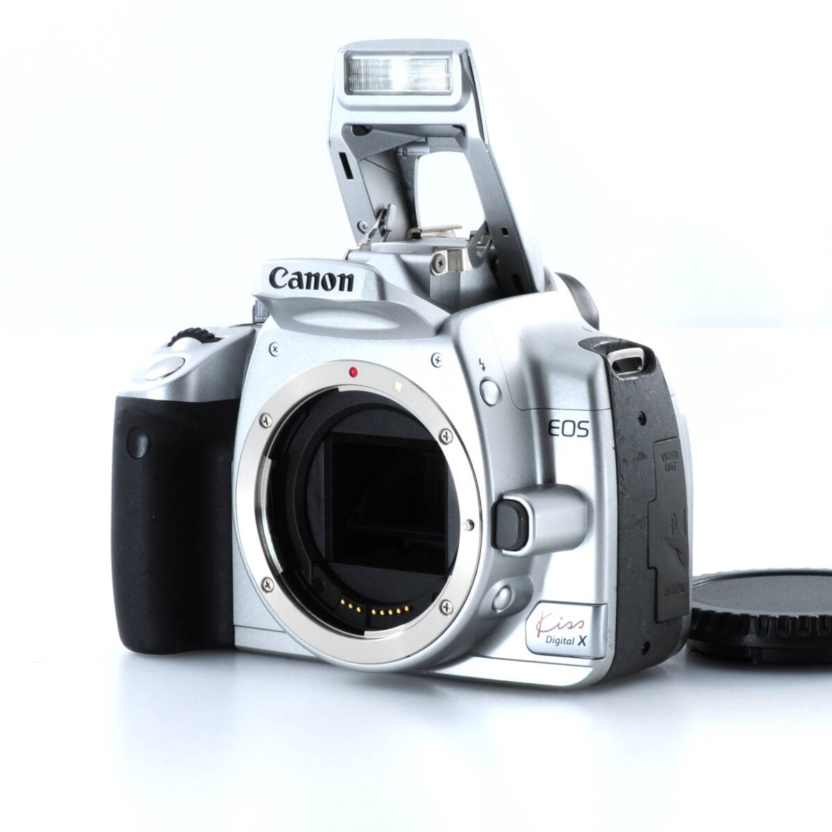 【キヤノン】Canon EOS Kiss Digital X デジタル一眼レ + バッテリー #T080A
