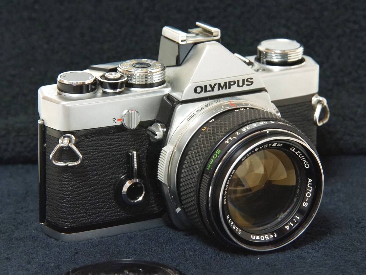 OLYMPUS OM1 G.ZUIKO 50mmF1.4標準レンズ付セット【Operation Confirmed・動作確認済】 