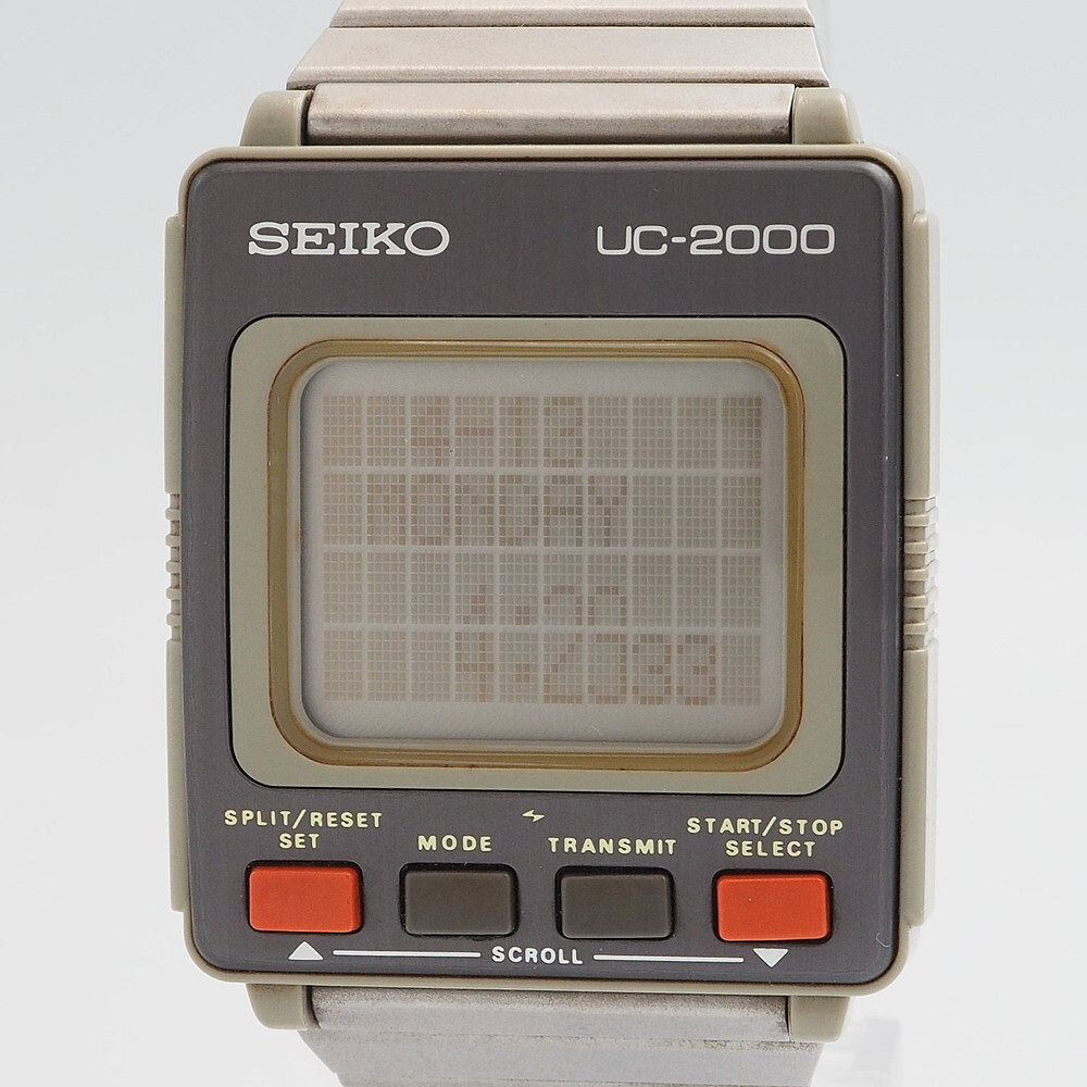 SEIKO UC-2000 UW01-0010 クオーツ 腕時計 コンピューターウォッチ 腕コン デジタル表示