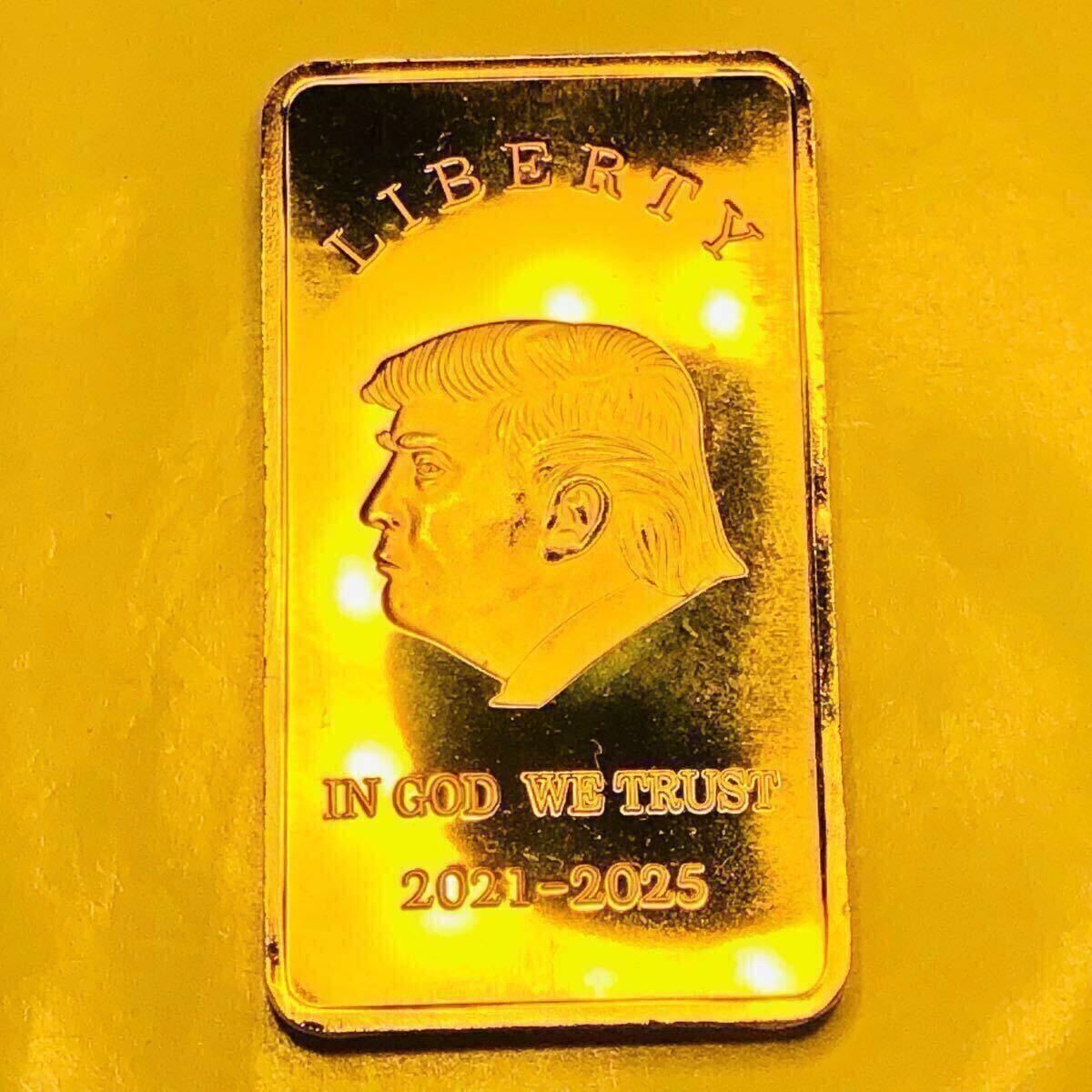 金貨　 トランプ大統領　イーグル　アメリカ　ゴールドバー　古銭 蔵品　コレクション　大型金貨　記念金貨1