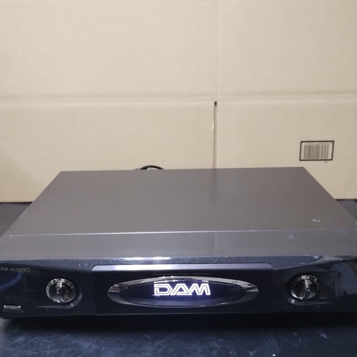 SFZ50 第一興商　DAM ダム　パワーアンプ　DAM-A200 中古 点検動作品