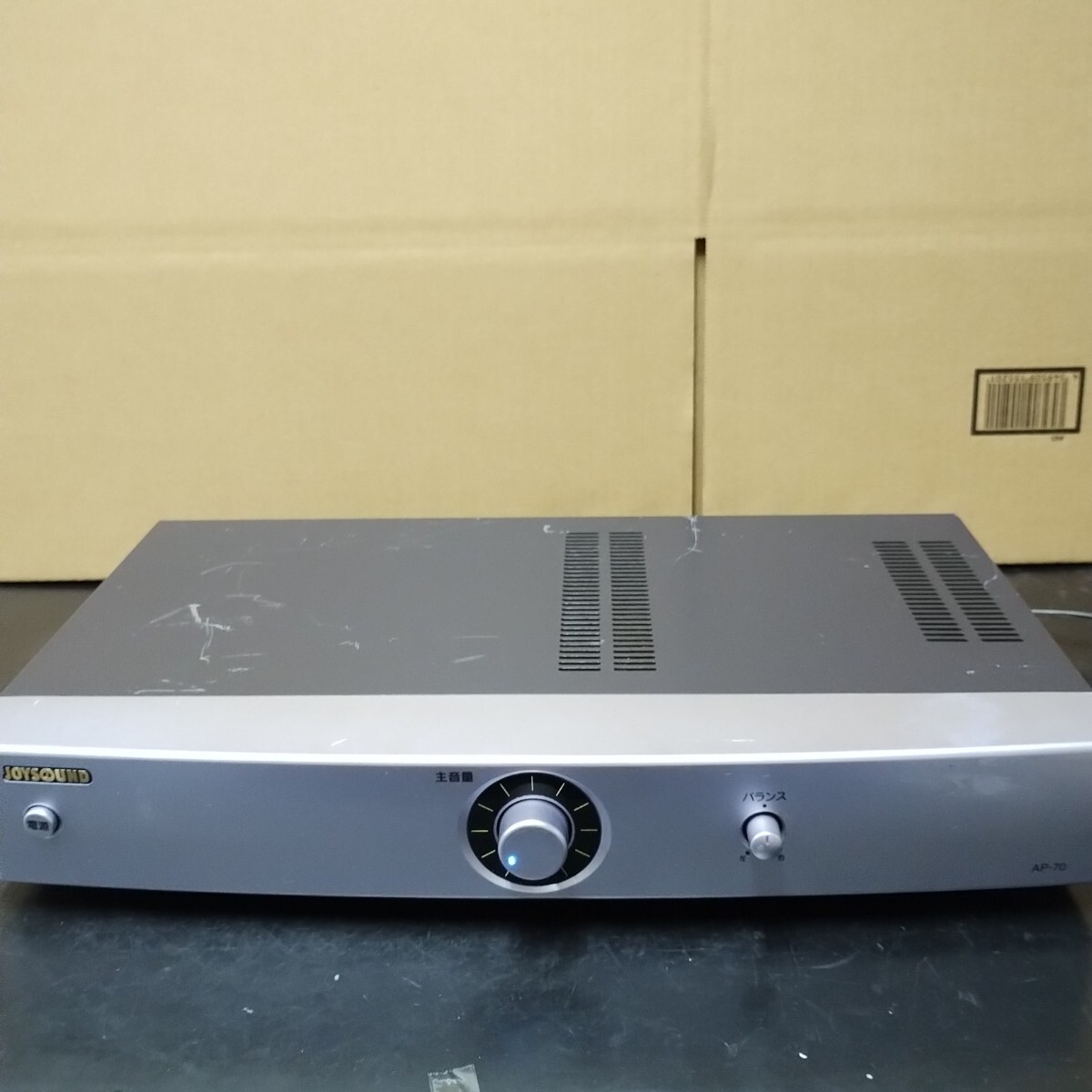 YFZ57 エクシング JOYSOUND ジョイサウンド パワーアンプ　AP-70 中古 点検動作品