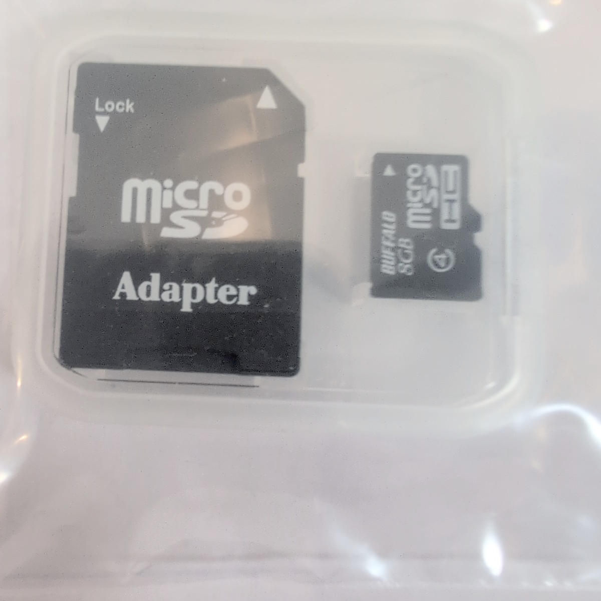 BUFFALO 8GB Class4対応 microSDHC SD