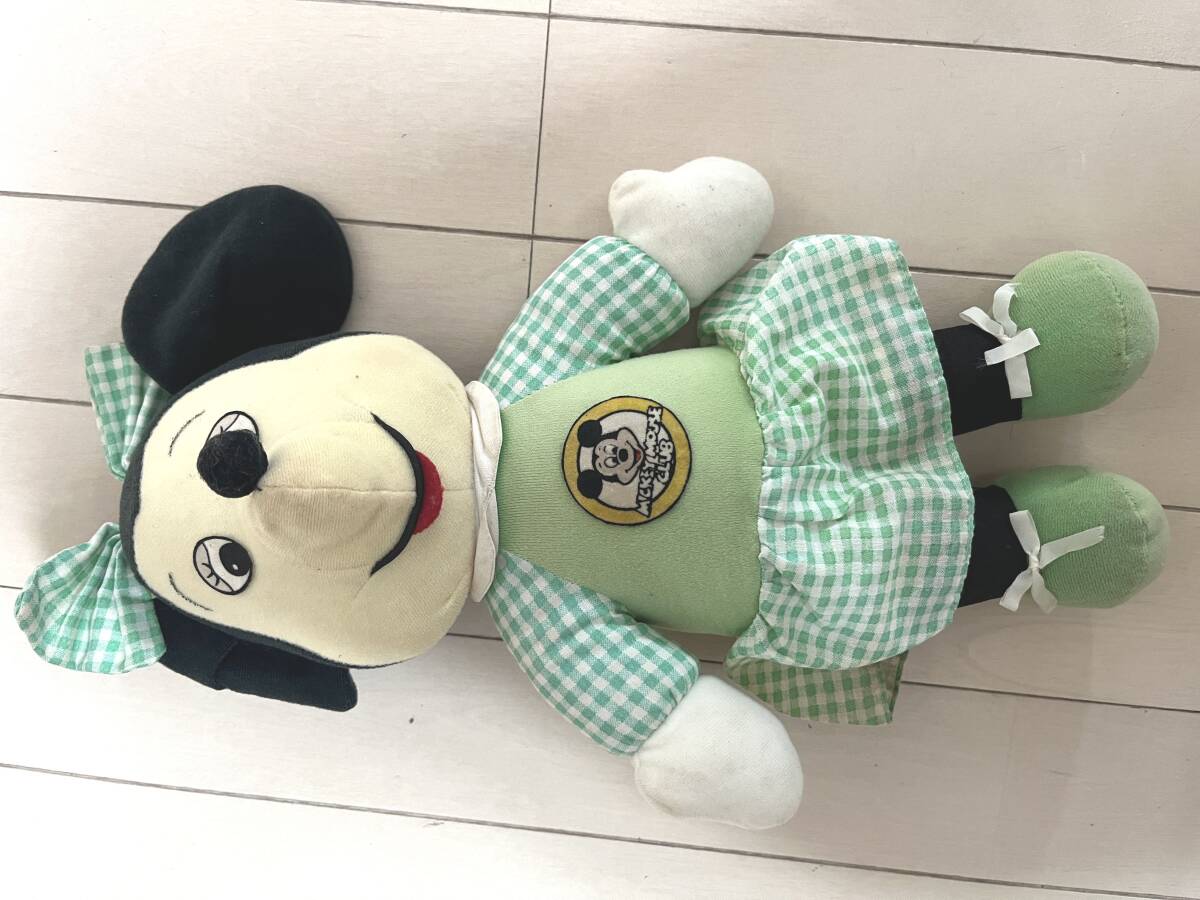 Knickerbocker　古いレトロ感のある　ミニーマウスのぬいぐるみ