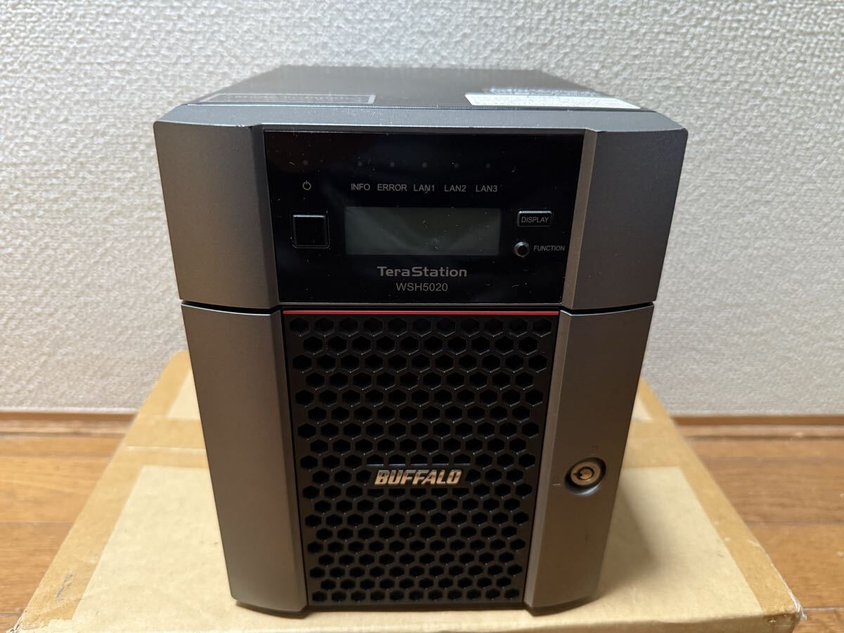 【動作確認済】BUFFALO TeraStation WSH5420DNW9 HDDなし