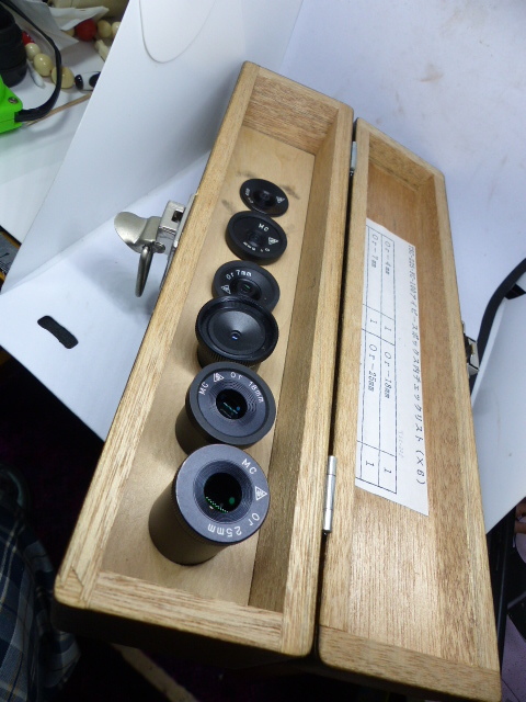 タカハシ 純正木箱付 MCOR25㎜ MCOR18㎜ PJ-11㎜ MCOR7㎜ MCOR5㎜ OR4㎜ 6本