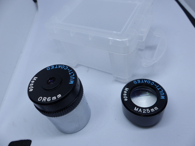 希少日本製 MEADE MA25㎜ ＋OR6㎜ (31.7共用)谷光学