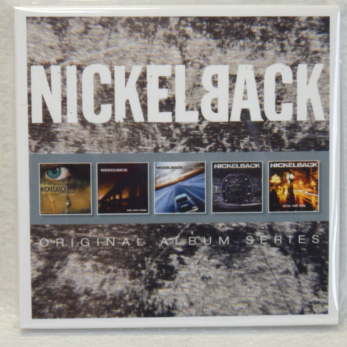 ＜美品＞　ニッケルバック NICKELBACK　/　ORIGINAL ALBUM SERIES （CD5枚組　紙ジャケット　収納袋付）　輸入盤