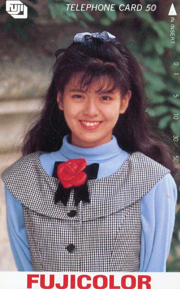 テレフォンカード　タレントさん2