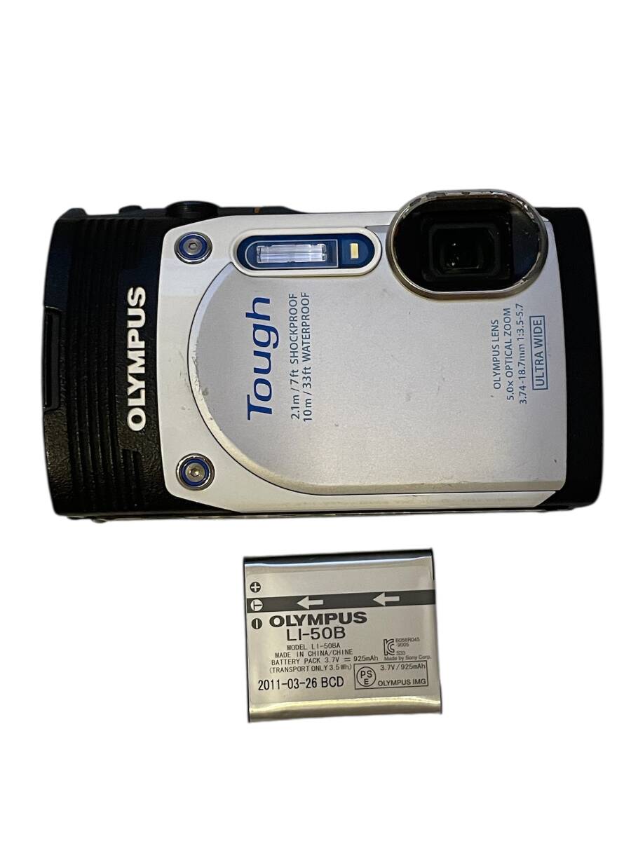 OLYMPUS STYLUS TG-850 Tough　ホワイト　オリンパス　コンパクトデジタルカメラ　