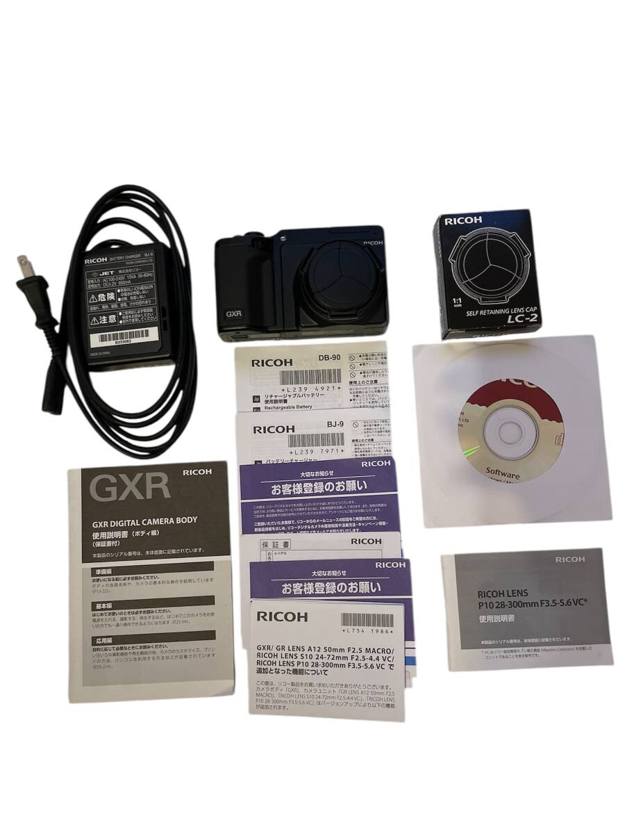 RICOH RICOH GXR リコー　セット　コンパクトデジタルカメラ　バッテリー付き　通電確認済み