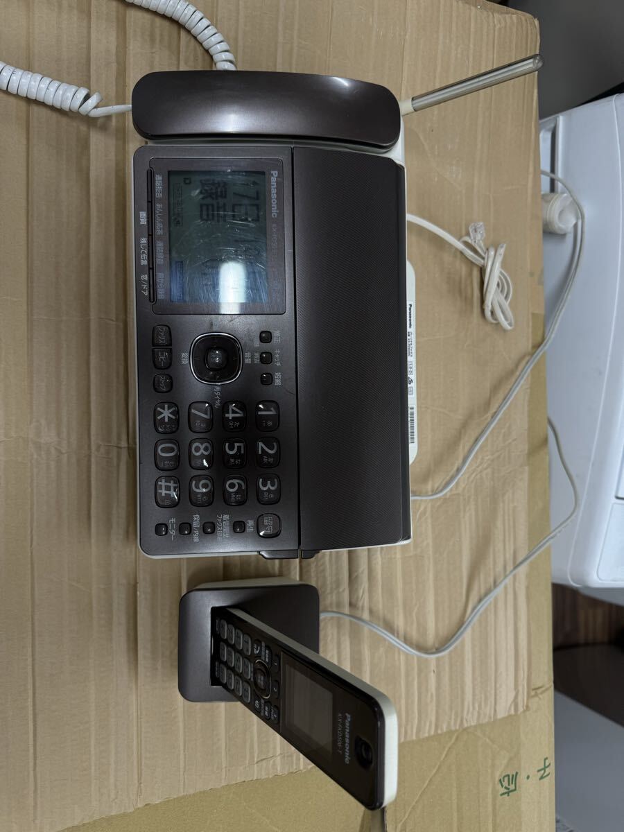 Panasonic KX-PZ610-T パーソナルファクス 子機付き