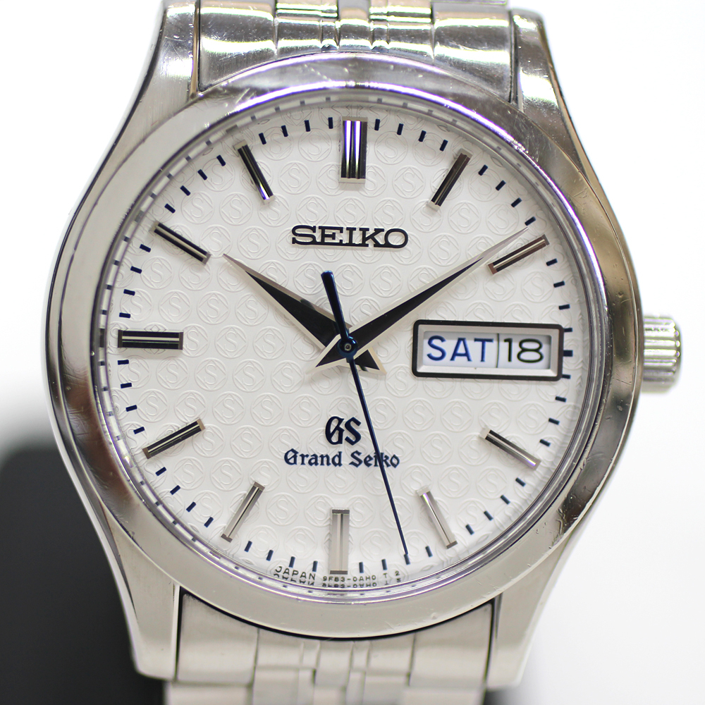 【GRAND SEIKO】グランドセイコー SBGT039 130周年記念 1000本限定 デイデイト 9F83 クォーツ 稼動品 付属品あり