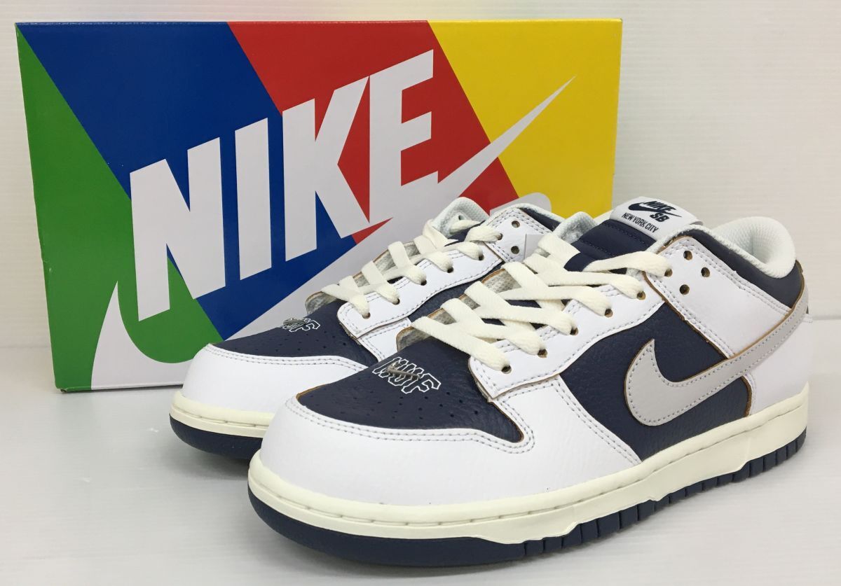 S11-476-149【未使用/送料無料】HUF × NIKE SB DUNK LOW OG QS SAN FRANCISCO FD8775-001 ハフ ナイキ SB ダンク ロー スニーカー 26.0cm