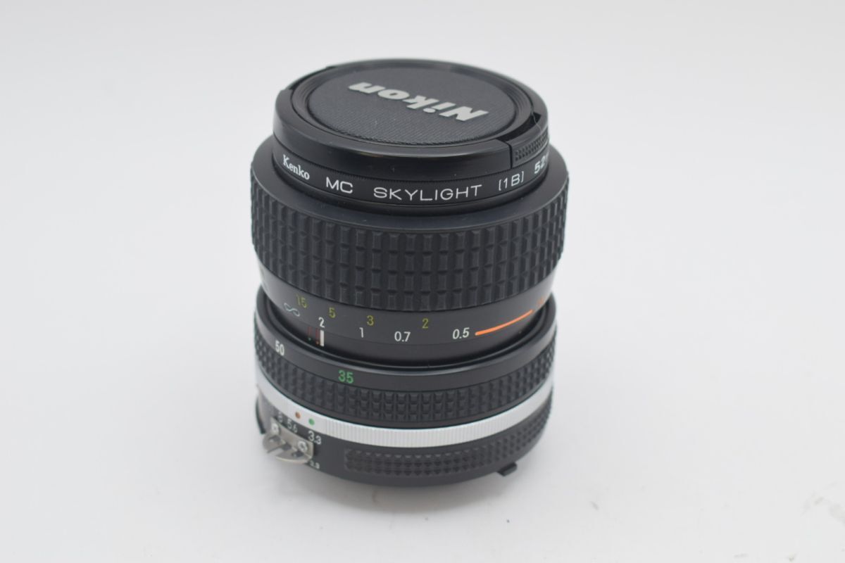 【38-2603-48-6】 Nikon ニコン ズームレンズ Zoom-NIKKOR 35-70mm MF マニュアルフォーカス 対応 一眼レフ用交換レンズ