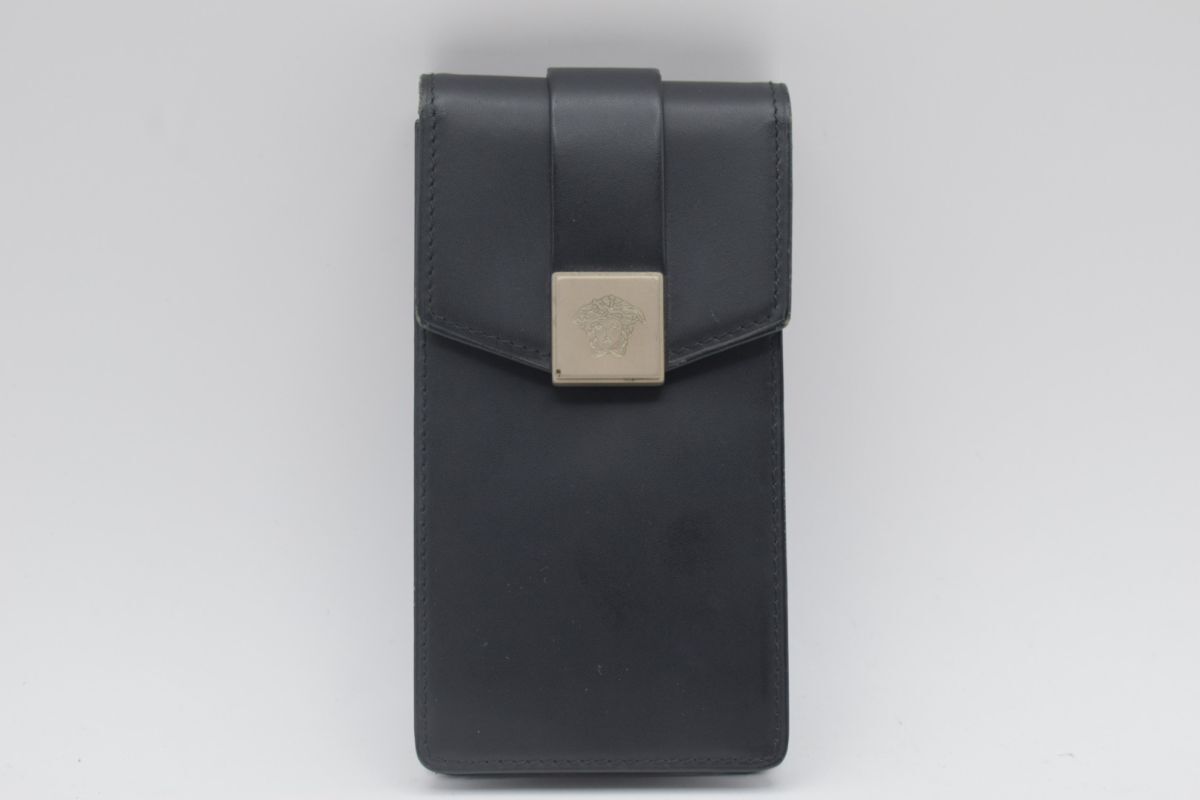 【42-2603-35-9】VERSACE ヴェルサーチ シガレットケース メドゥーサ