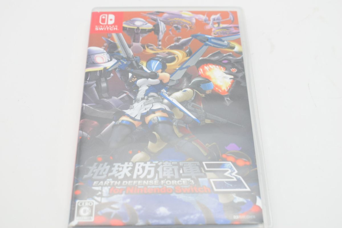 【27-2603-47-13】任天堂 ニンテンドー Nintendo Switch用ソフト 球防衛軍3 for Nintendo Switch 家庭用ゲームソフト