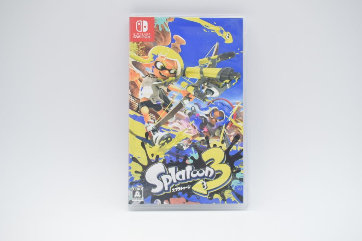 【6-2603-34-26】 任天堂 ニンテンドー Nintendo Switch 専用ソフト スプラトゥーン3 アクションシューティングゲーム