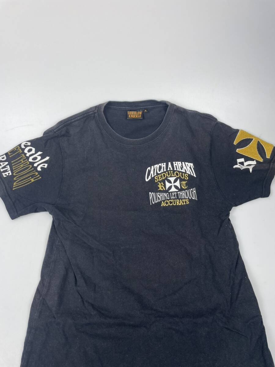 LOWBLOW KNUCKLE ローブローナックル メンズ用 半袖Tシャツ Mサイズ