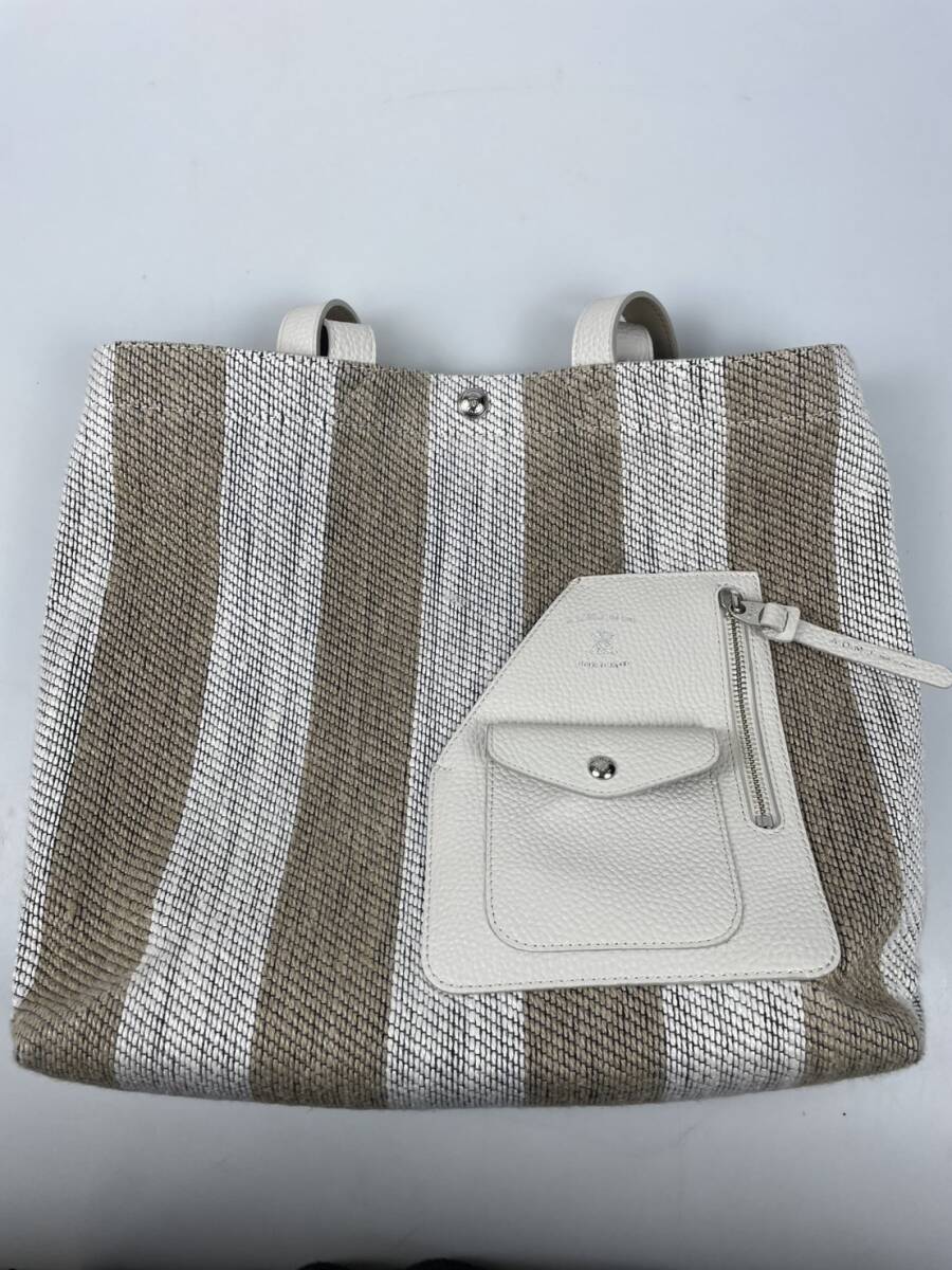 【22-2604-4-8】 A.D.M.J. エーディーエムジェイ トートバッグ レディース キャンバス