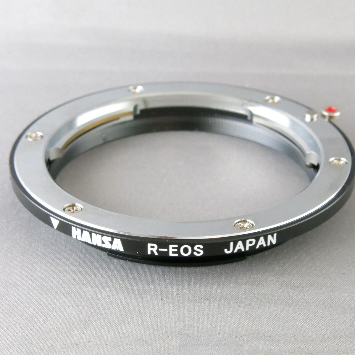 【美品】HANSA　LeicaR-EOS EF　マウントアダプター★NO.10059