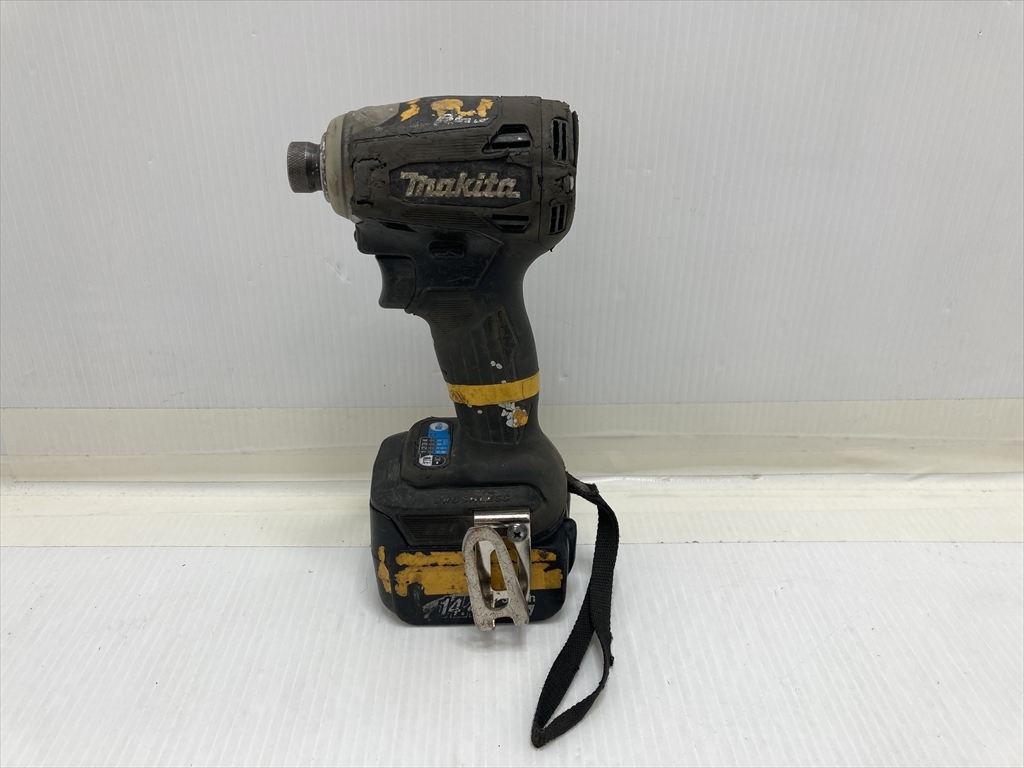 下松)makita マキタ 充電式インパクトドライバ TD162D 14.4V バッテリ1個 使用感有り 通電確認済み ◆★K260401R06B PD01A