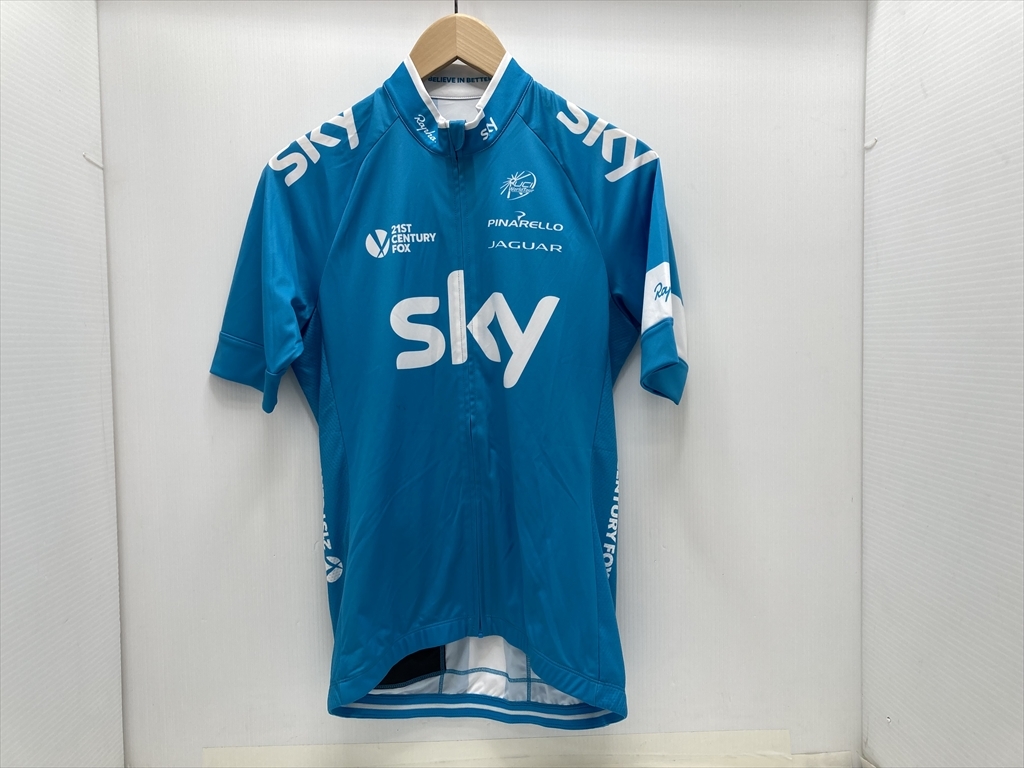下松)Rapha ラファ 半袖 サイクルジャージ メンズ レプリカ ジャージ TEAM SKY Mサイズ サイクルウェア ◆★B260401R07B PD01A