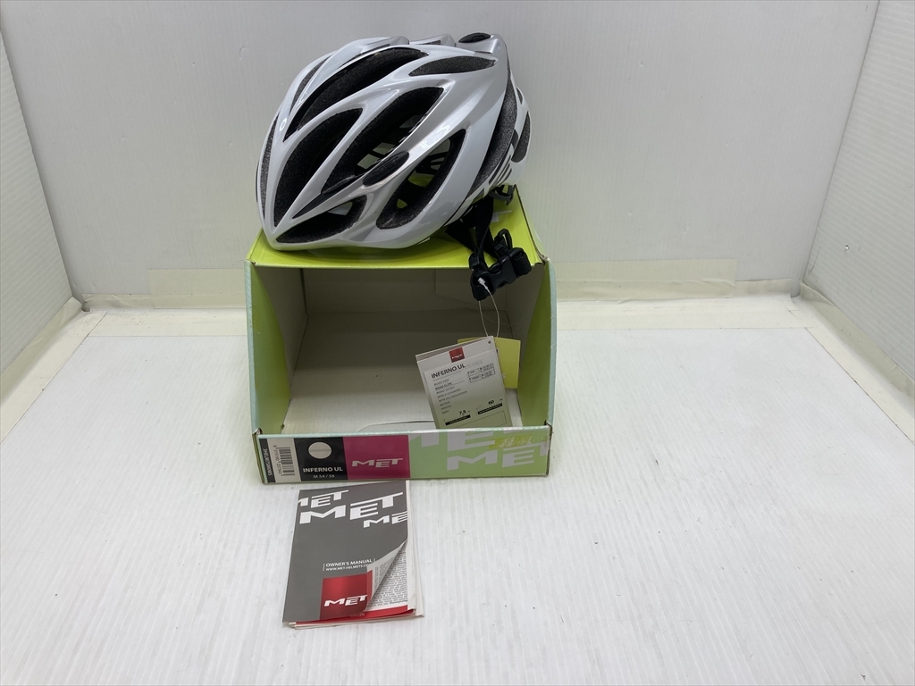 下松)MET メット ヘルメット M75 INFERNO UL インフェルノ ウルトラライト Mサイズ 54-58cm 2016年製 ◆★B260401R15A PD01A